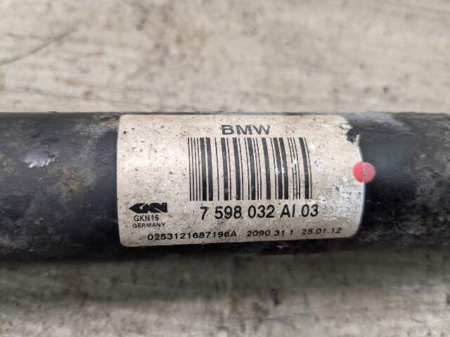 11-18 OEM BMW F25 X3 F26 X4 xDrive AWD Rear Right Output Axle Shaft