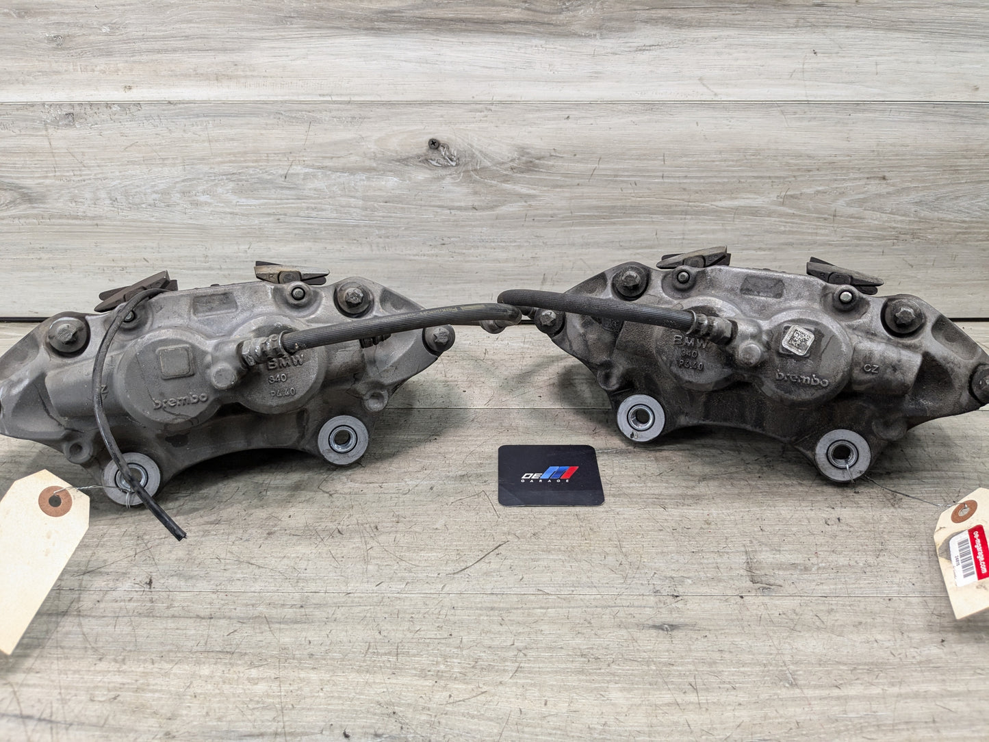 OEM BMW F30 F32 F33 328 335 435 440 Front Left Right Brake Calipers SET Brembo