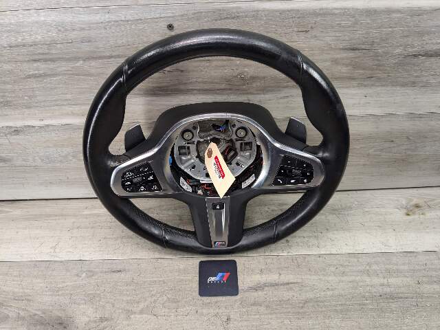 19-24 OEM BMW G20 G29 M340 AT Leather Heated Steering Wheel M Sport W/ Shifters