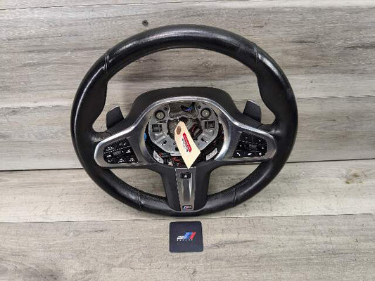 19-24 OEM BMW G20 G29 M340 AT Leather Heated Steering Wheel M Sport W/ Shifters