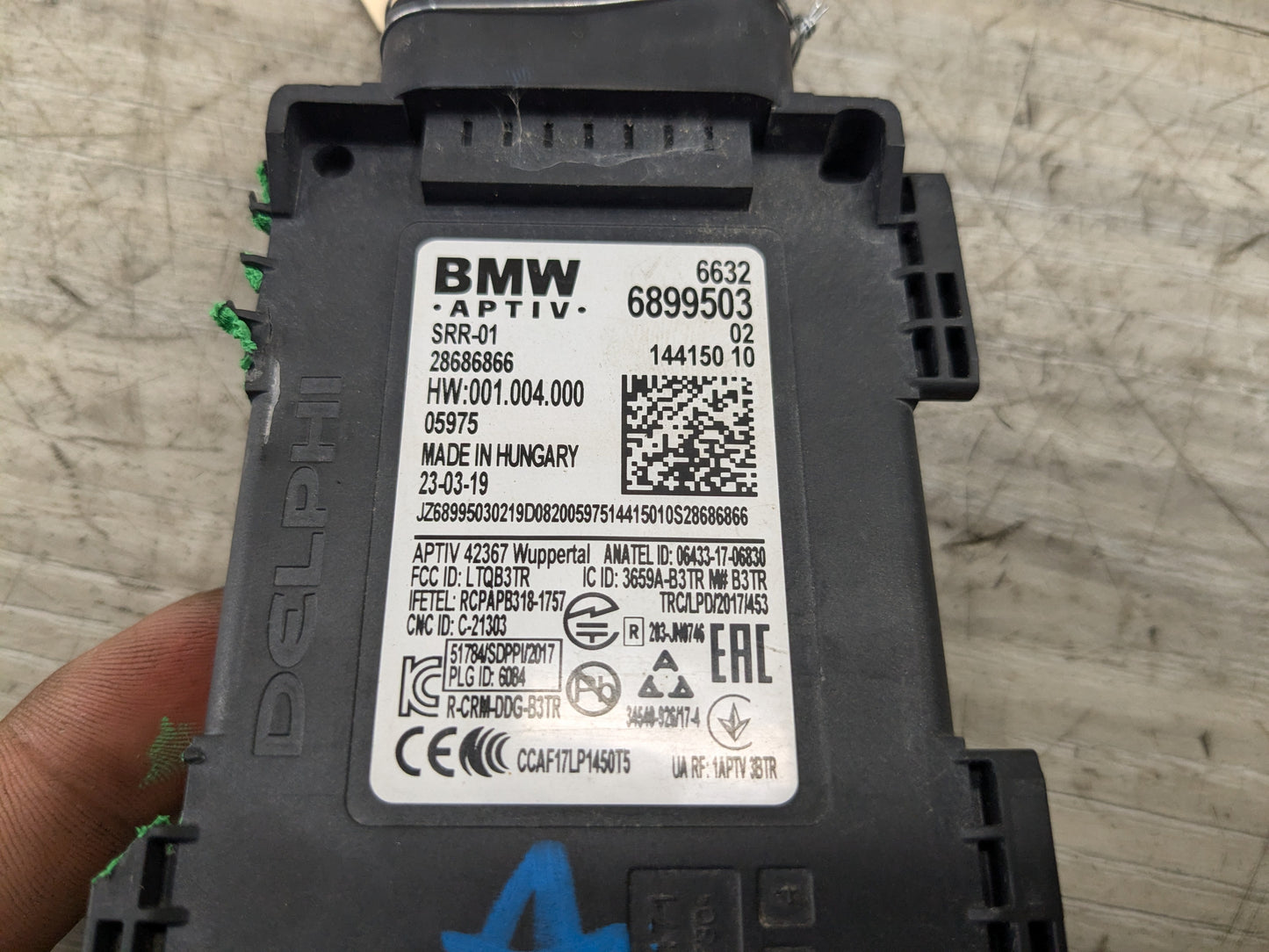 OEM BMW G20 G30 F90 X3 Left Right Blind Spot Radar Alert Sensor Control Module