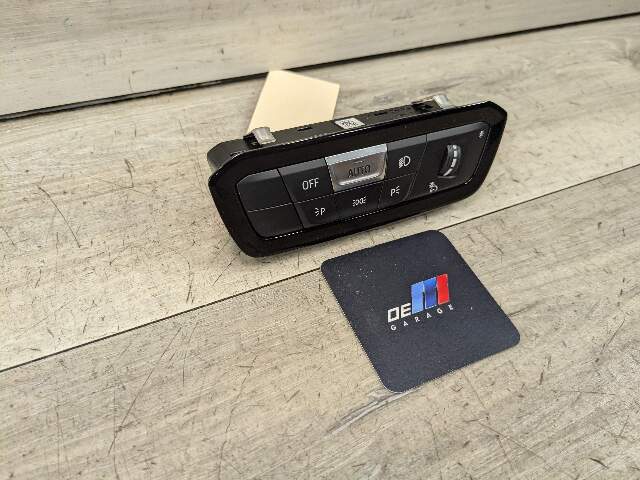 19-23 OEM BMW G20 330 M340 Headlight Control Switch Panel Light Module BLACK