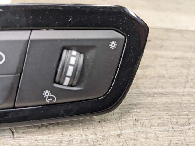 19-23 OEM BMW G20 330 M340 Headlight Control Switch Panel Light Module BLACK