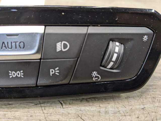 19-23 OEM BMW G20 330 M340 Headlight Control Switch Panel Light Module BLACK