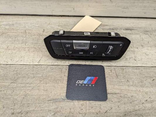 19-23 OEM BMW G20 330 M340 Headlight Control Switch Panel Light Module BLACK