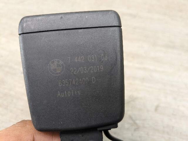17-21 OEM BMW G21 G20 330 M340 Rear Left Driver Seatbelt Seat Belt Buckle