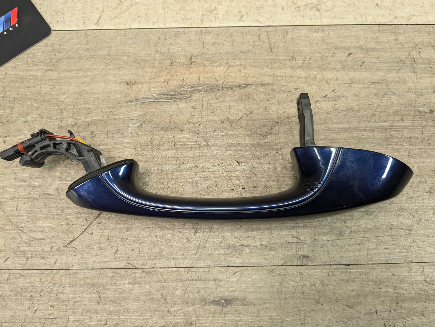 OEM BMW G20 G30 F90 M5 M8 X5 COMFORT ACCESS Front Left Driver Door Handle Blue