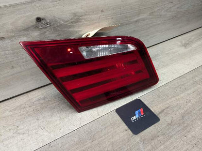 11-13 OEM BMW F10 528 535 550 M5 Rear Driver Left Side Inner Trunk Tail Light
