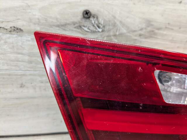 11-13 OEM BMW F10 528 535 550 M5 Rear Driver Left Side Inner Trunk Tail Light