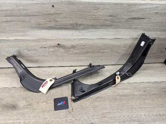 OEM BMW G20 330 M340 Rear Left Right Trunk Boot Lid Drip Trim Rail Molding SET