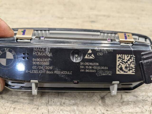 19-24 OEM BMW G20 G06 330 M340 X6 40 M50 Rear Dome Reading Light LED Panel