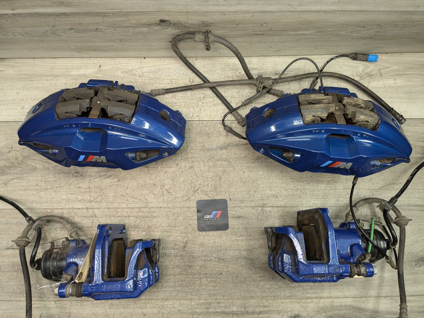 OEM BMW G20 G22 G23 M240 M340 M440 Front Rear Left Right Brake Calipers Blue SET