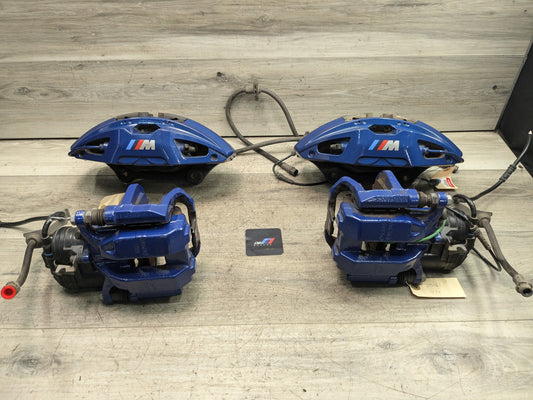 OEM BMW G20 G22 G23 M240 M340 M440 Front Rear Left Right Brake Calipers Blue SET