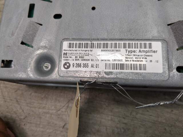 OEM BMW F10 528 535 550 M5 HiFi Stereo Audio Amplifier Amp HARMAN BECKER