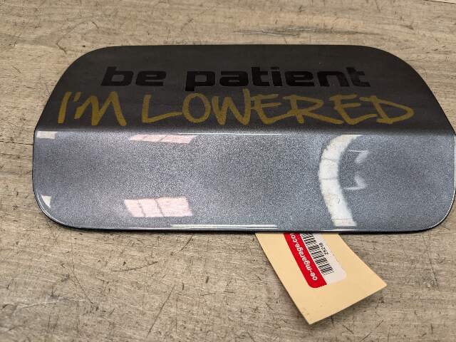 12-18 OEM BMW F30 F80 M3 Rear Fuel Gas Tank Flap Filler Lid Cover Cap Gray