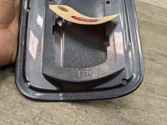 12-18 OEM BMW F30 F80 M3 Rear Fuel Gas Tank Flap Filler Lid Cover Cap Gray