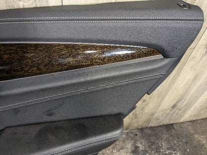 OEM BMW G01 X3 REAR Right Passenger Interior Door Panel Card Trim Cover Black