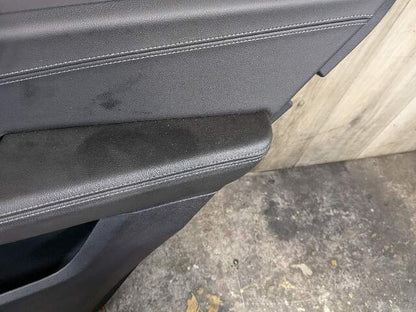 OEM BMW G01 X3 REAR Right Passenger Interior Door Panel Card Trim Cover Black