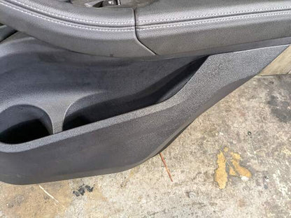 OEM BMW G01 X3 REAR Right Passenger Interior Door Panel Card Trim Cover Black