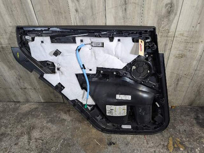 OEM BMW G01 X3 REAR Right Passenger Interior Door Panel Card Trim Cover Black