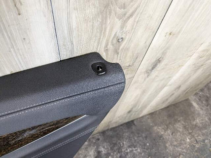 OEM BMW G01 X3 REAR Right Passenger Interior Door Panel Card Trim Cover Black