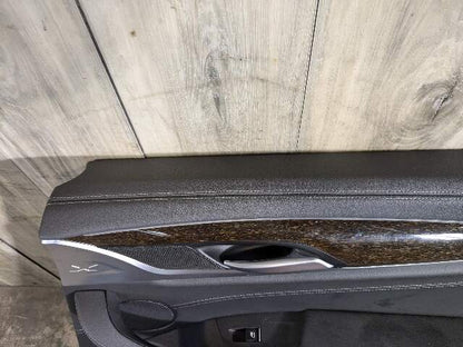 OEM BMW G01 X3 REAR Right Passenger Interior Door Panel Card Trim Cover Black