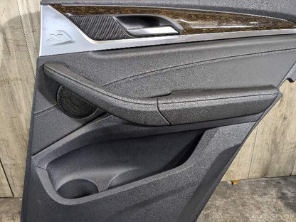 OEM BMW G01 X3 REAR Right Passenger Interior Door Panel Card Trim Cover Black