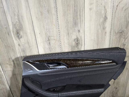 OEM BMW G01 X3 REAR Right Passenger Interior Door Panel Card Trim Cover Black