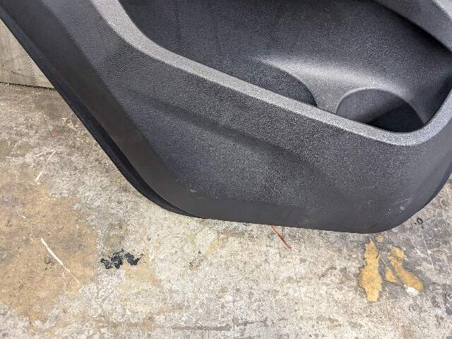 OEM BMW G01 X3 REAR Left Driver SIde Interior Door Panel Card Trim Cover Black