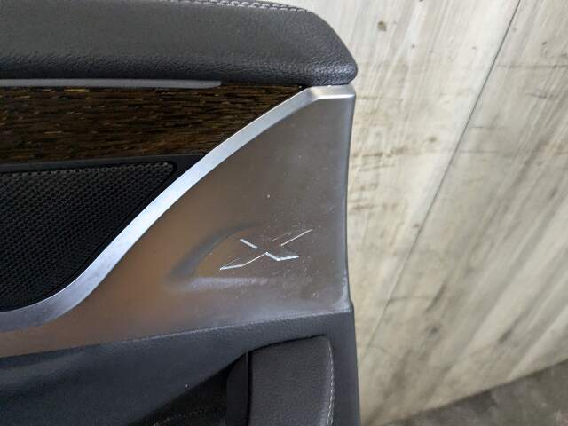 OEM BMW G01 X3 REAR Left Driver SIde Interior Door Panel Card Trim Cover Black