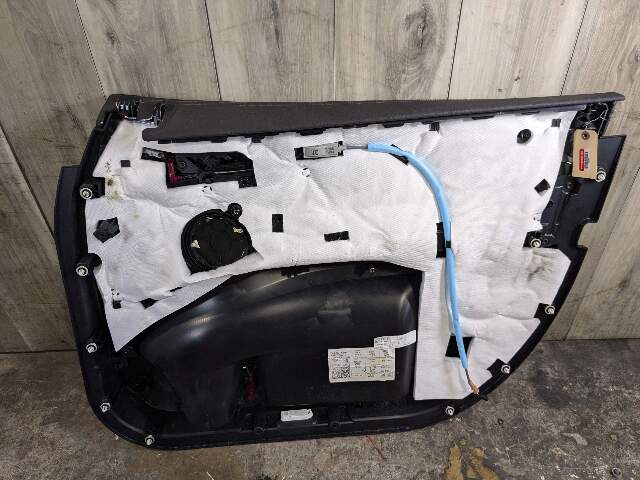 OEM BMW G01 X3 FRONT Left Driver SIde Interior Door Panel Card Trim Cover Black