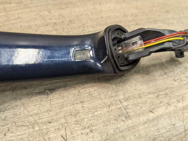 17-22 OEM BMW G30 F90 M5 COMFORT ACCESS Rear Left Door Handle Blue A89