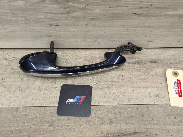 19-21 OEM BMW G30 F90 M5 M8 X5 COMFORT ACCESS Rear Right Door Handle Blue