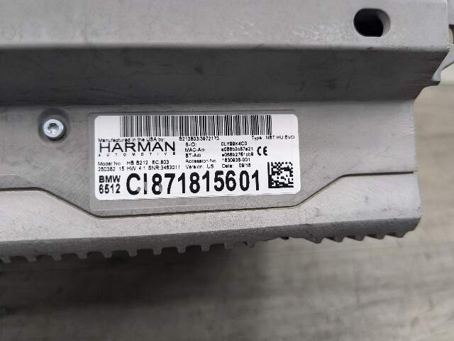 OEM BMW G30 G12 F90 Navigation NBT Headunit Radio Audio CD Head Unit EVO HU 4.1