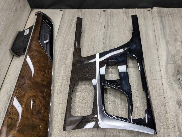 OEM BMW G30 530 540 M550 Central Console Dash Panel Fine Wood Interior Trim SET