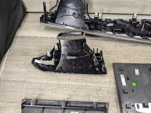 OEM BMW G30 530 540 M550 Central Console Dash Panel Fine Wood Interior Trim SET