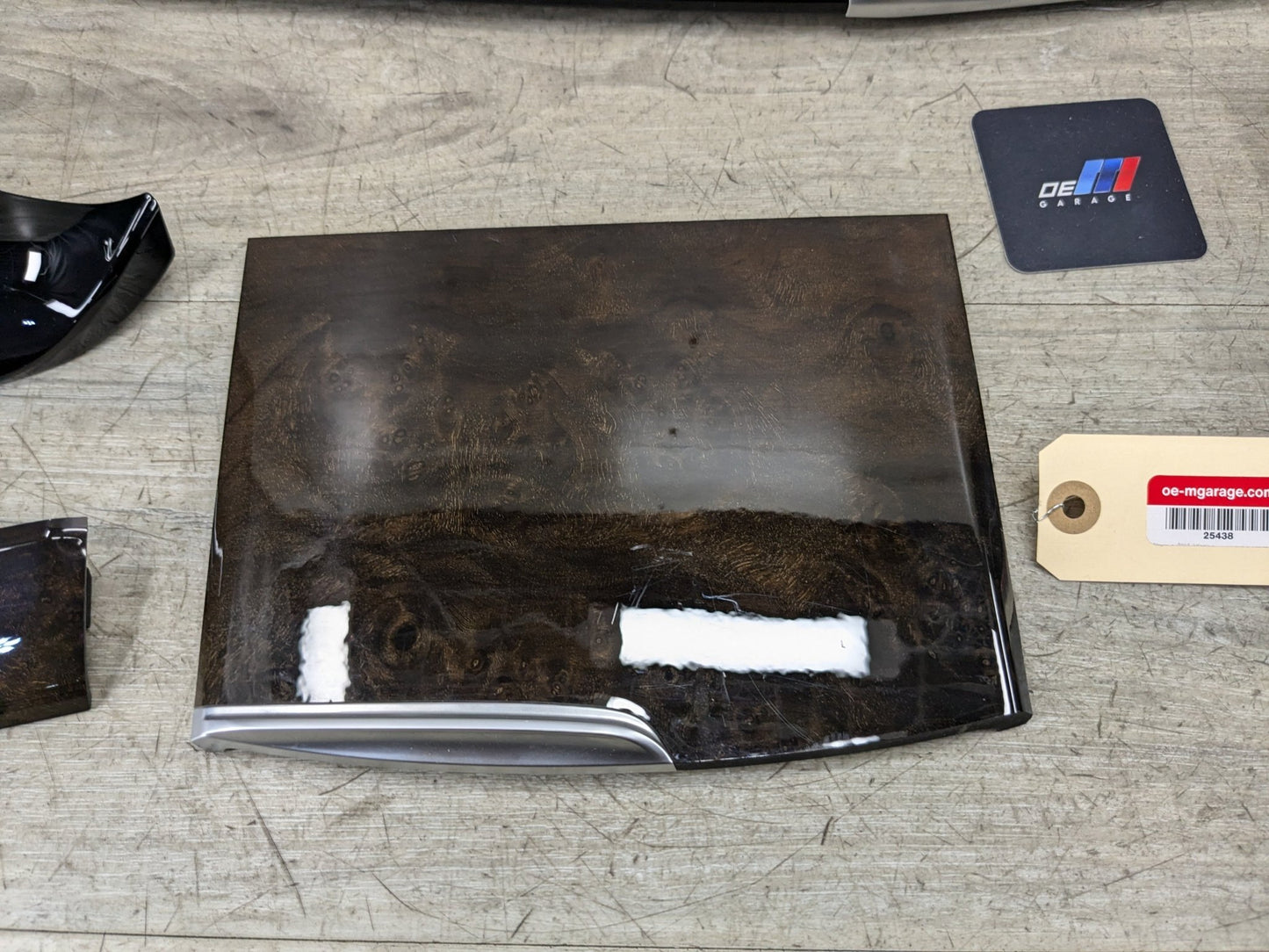 OEM BMW G30 530 540 M550 Central Console Dash Panel Fine Wood Interior Trim SET