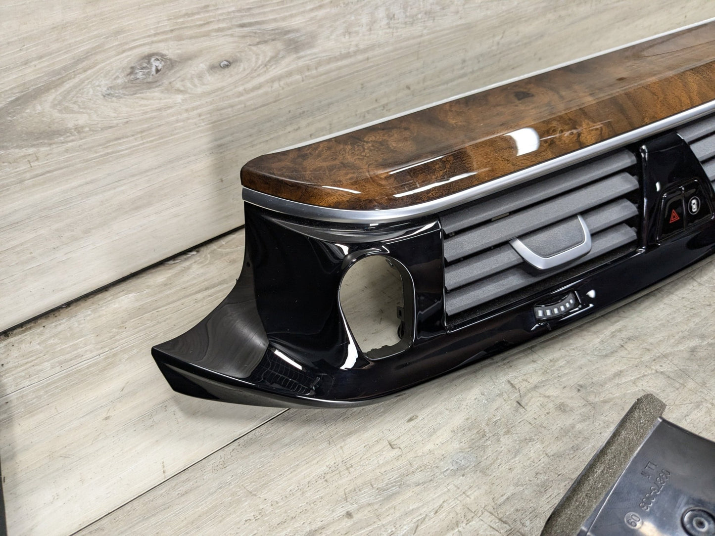 OEM BMW G30 530 540 M550 Central Console Dash Panel Fine Wood Interior Trim SET