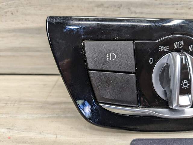 17-20 OEM BMW F90 M5 G30 G32 Headlight Switch Control Panel Light Module BLACK
