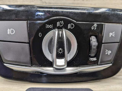 17-20 OEM BMW F90 M5 G30 G32 Headlight Switch Control Panel Light Module BLACK