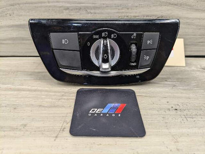 17-20 OEM BMW F90 M5 G30 G32 Headlight Switch Control Panel Light Module BLACK