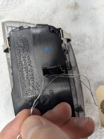 17-20 OEM BMW F90 M5 G30 G32 Headlight Switch Control Panel Light Module BLACK