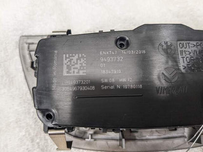 17-20 OEM BMW F90 M5 G30 G32 Headlight Switch Control Panel Light Module BLACK