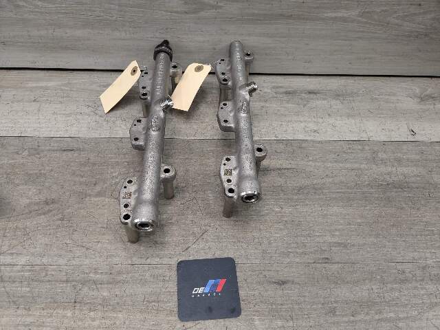 16-20 OEM BMW F22 F30 F32 G30 540 Pressure Fuel Injectors Rail Lines Engine B58