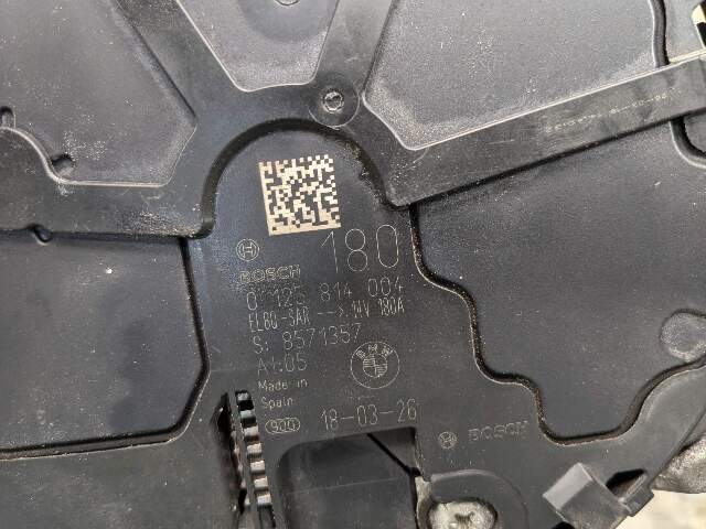 16-20 OEM BMW F30 F32 G01 G12 G30 X3 Engine B46* B58 Alternator Generator 180A