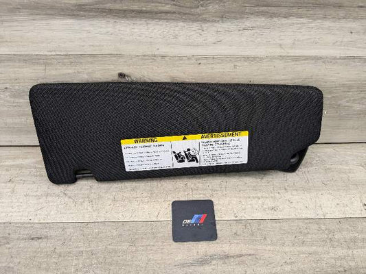 17-20 OEM BMW G30 530 540 F90 M5 Right Interior Sun Visors Anthracite Black