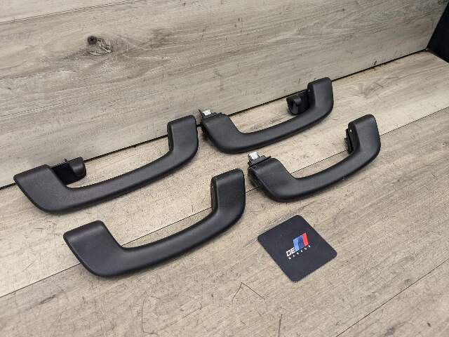17-23 OEM BMW G30 520 530 540 M550 Interior Roof Top Grab Handle SET Black