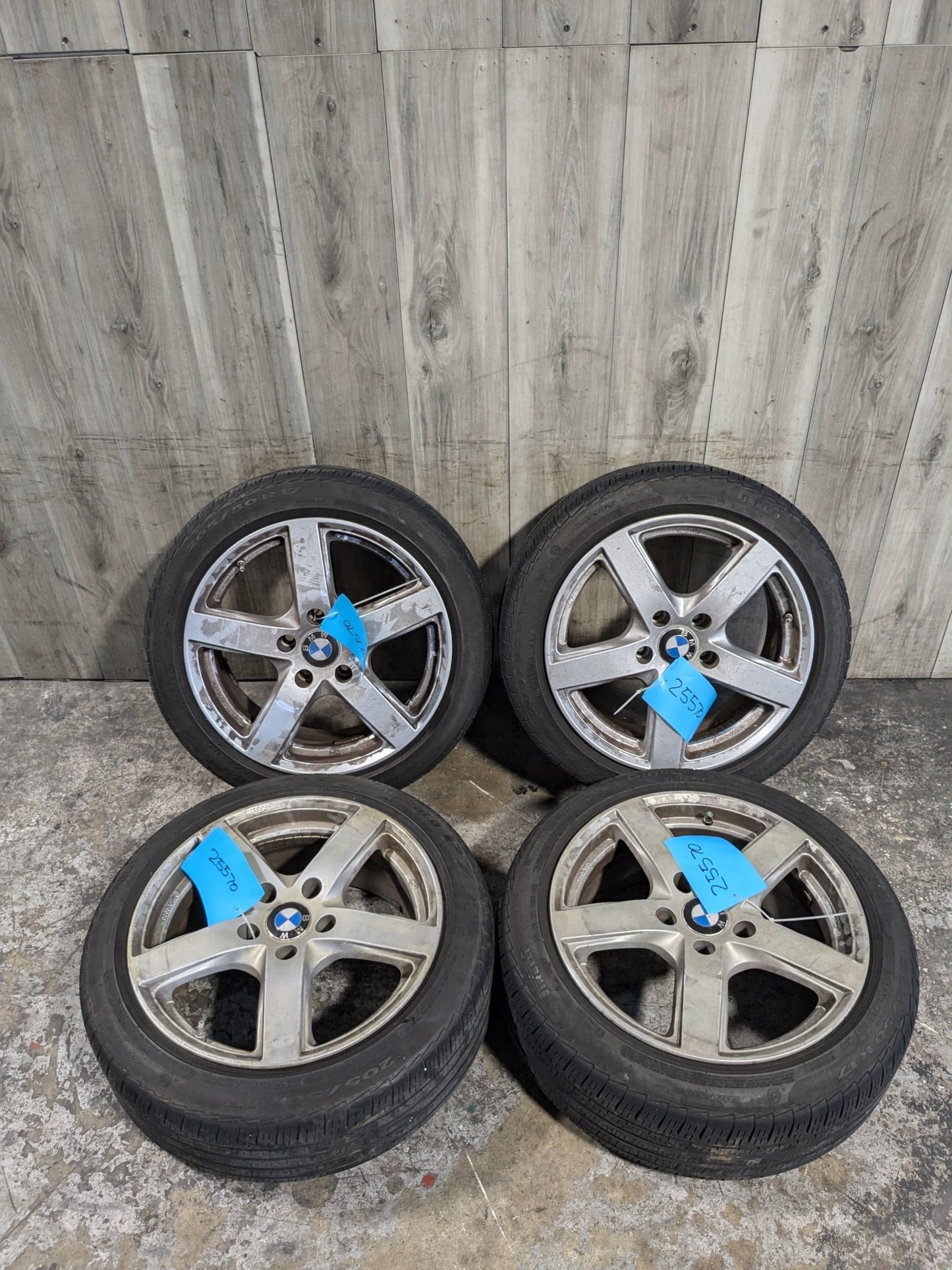 OEM BMW Wheels Rims 17x7.5 ET43 SET