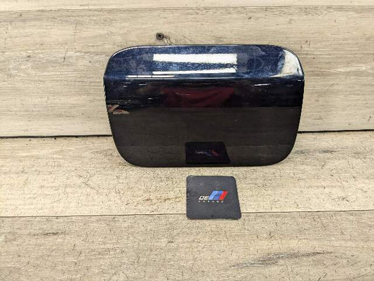 10-17 OEM BMW F10 528 535 550 Rear Fuel Gas Tank Flap Lid Cover Cap Black