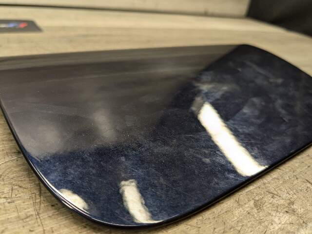 10-17 OEM BMW F10 528 535 550 Rear Fuel Gas Tank Flap Lid Cover Cap Black